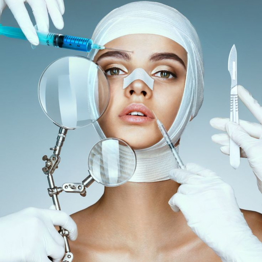 Preparation and rehab after plastic surgery  on face - training for injectors